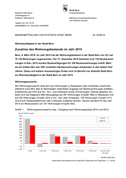 Medienmitteilung