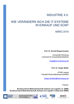 industrie 4.0: wie ver&auml;ndern sich die it-systeme in einkauf