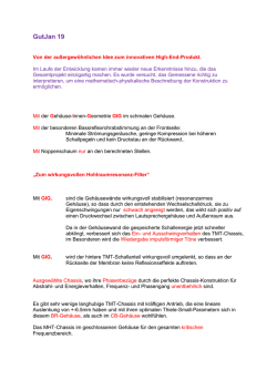 GutJan 19 - Die Lautsprecherform bestimmt den Klang