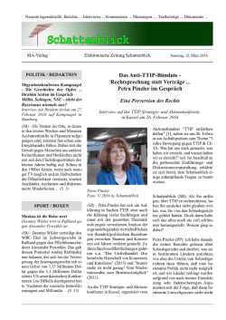 Schattenblick Druckausgabe