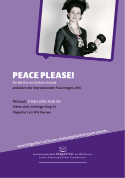 peace please!