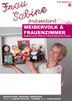 WEIBERVOLK & FRAUENZIMMER