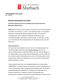 2016-03-05 PM Marbacher Gestütsauktion