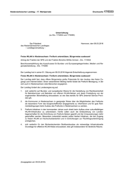 Drs. 17/5333 - Nieders&auml;chsischer Landtag