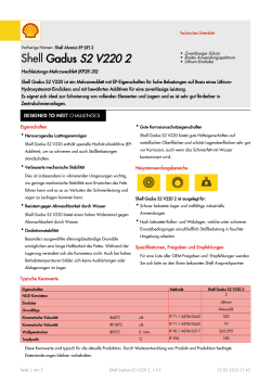 Shell Gadus S2 V220 2 - Shell Advance Österreich