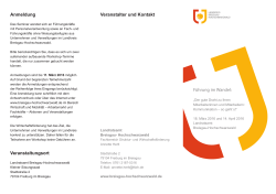 Informationen und Programm - Breisgau