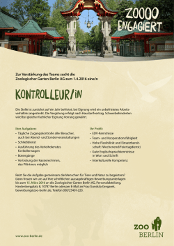 Stellenangebot als Pdf