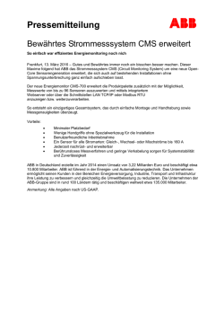 Pressemitteilung