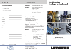 Grundlagen der Verzahntechnik