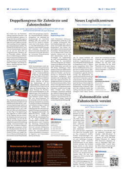 Doppelkongress f&uuml;r Zahn&auml;rzte und Zahntechniker