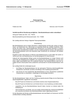 Drs. 17/5326 - Nieders&auml;chsischer Landtag