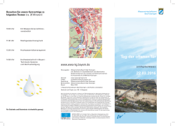 Informationen... - Wasserwirtschaftsamt Bad Kissingen
