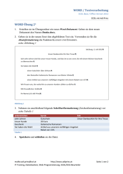 ECDL mit Adi Prinz - EDV mit Adi Prinz