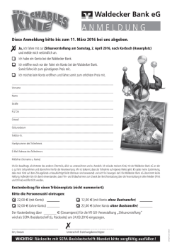 Jetzt Anmeldung ausf&uuml;llen