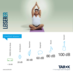 100 dB - tarox eco 44 g6