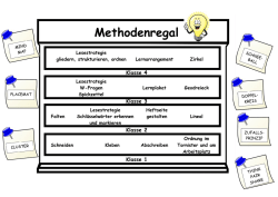 Methodenregal - Sonnenschule Bochum