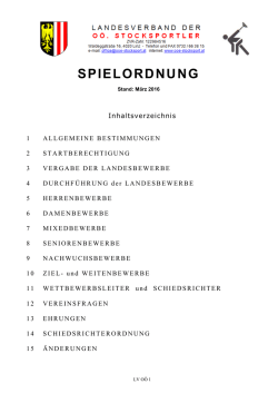Spielordnung LV März 2016
