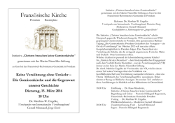 Handzettel - Internationaler Vers&ouml;hnungsbund