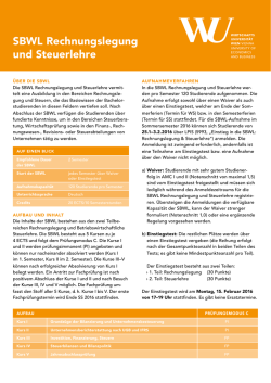 Infoblatt