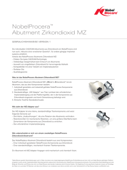 Handling guide for MZ Adapters