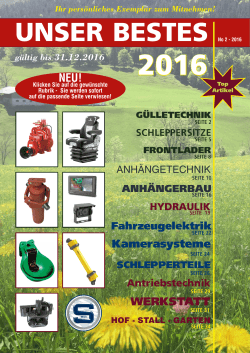 Unser Bestes 2016 - Eichenlaub Landmaschinen