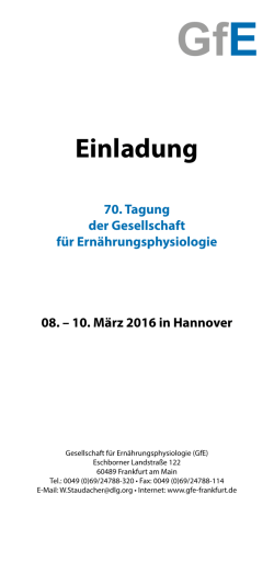 Einladung (Deutsch)