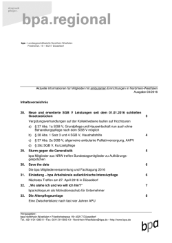 Inhaltsverzeichnis 28. Neue und erweiterte SGB V Leistungen