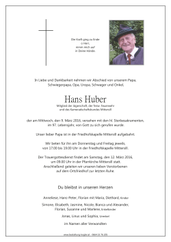Huber Hans09.03.2016