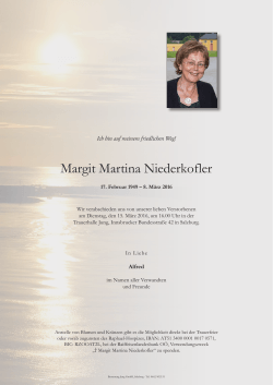 Margit Martina Niederkofler