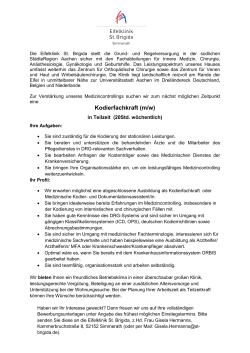 Stellenangebot als PDF - Jobbörse-Region