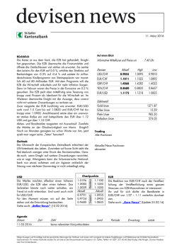 Informative Mittelkurse und Preise um 7.40 Uhr Devisen Aktuell High