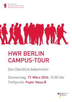 Donnerstag, 17. m&auml;rz 2016, 15.00 Uhr Treffpunkt