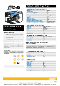 diesel 6000 e xl cm