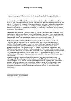 Haftungsausschluss