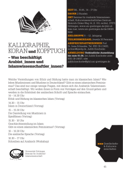 "Wissenschaft und Jugend" am 15.06.2016
