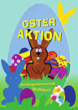 Teilnehmer Osteraktion 2016 - Werbegemeinschaft Walldorf