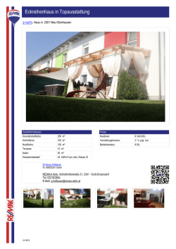 Eckreihenhaus in Topausstattung, Haus in Neu