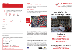 Programm als pdf - Flüchtlingsrat Baden