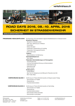 Programm - Verkehrshaus der Schweiz