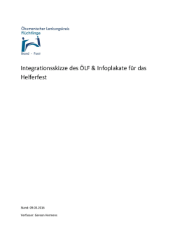 Integrationskonzept Fl&uuml;chtlinge in Brand und Forst