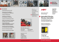 Flyer downloaden - Butz & Neumair GmbH