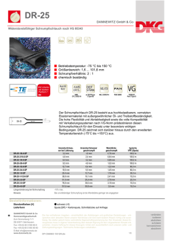 DR-25 - DANNEWITZ GmbH & Co