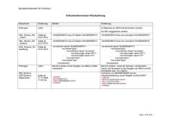 Dokumentenversion R&uuml;ckzahlung - Bundesministerium f&uuml;r Finanzen