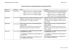 Dokumentenversion Kapitalertragsteuer