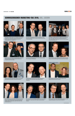 schweizerischer marketing-tag 2016, kkl, luzern