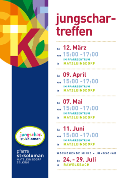 jungschar- treffen