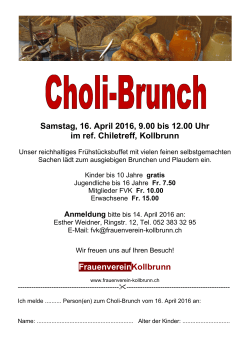 16-04 Choli-Brunch Flugblatt