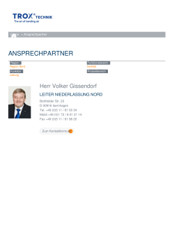 ansprechpartner