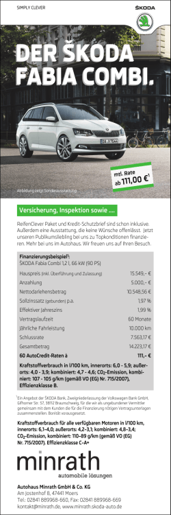 Skoda Fabi Combi. F&uuml;r nur mtl. 111