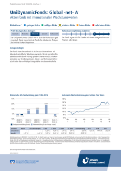 Global -net - Union Investment